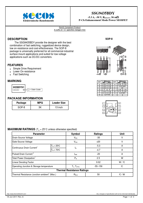 SSG9435BDY