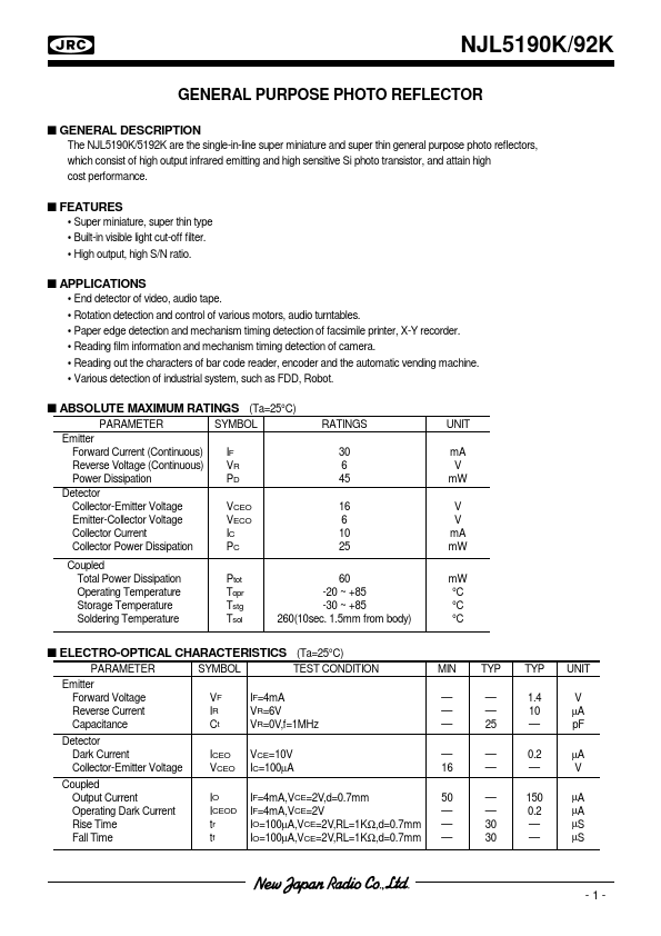 NJL5190K