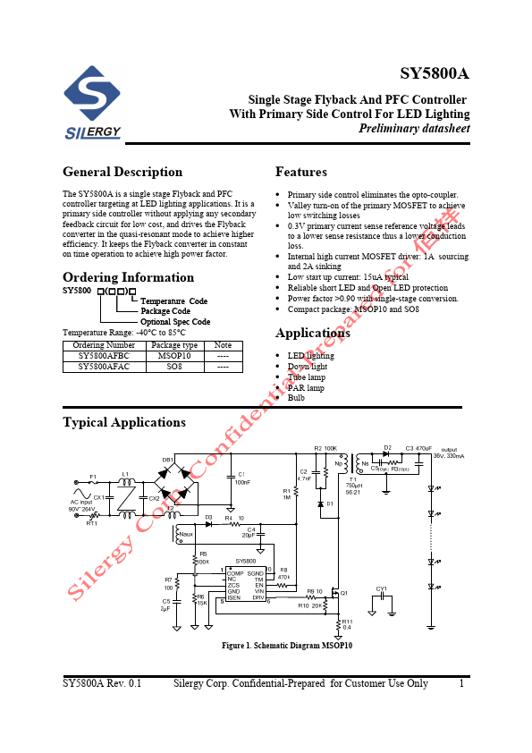 SY5800A