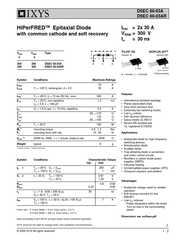 DSEC60-03A