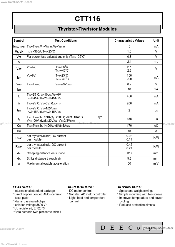 CTT116GK08