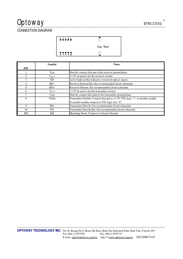 BTRS-3720A-SPG