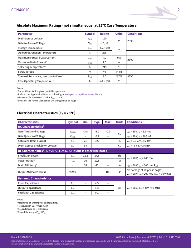 CGH40010