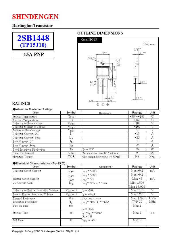 2SB1448