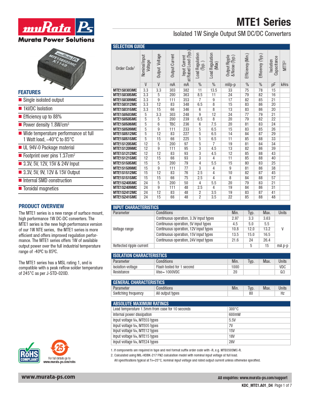 MTE1S0309MC