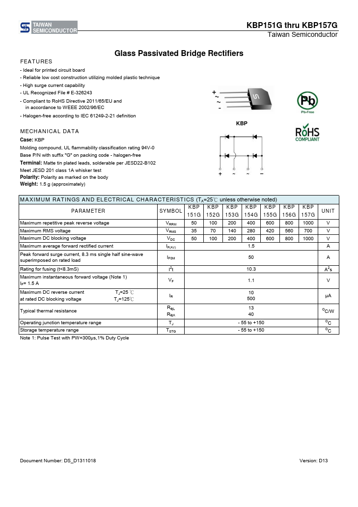 KBP154G