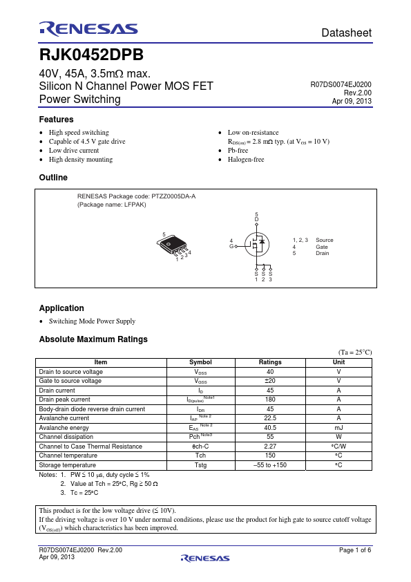 RJK0452DPB