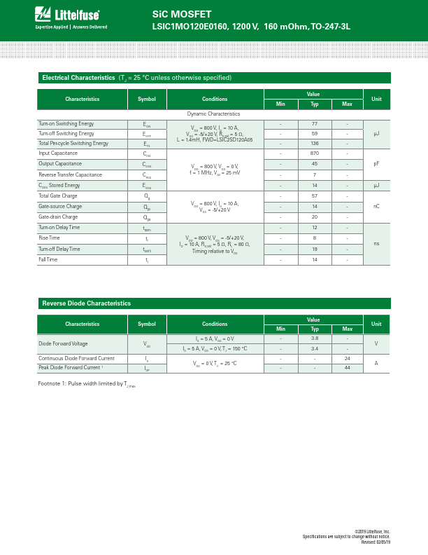 LSIC1MO120E0160