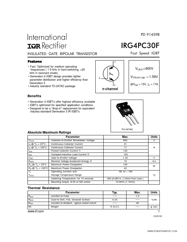 IRG4PC30F