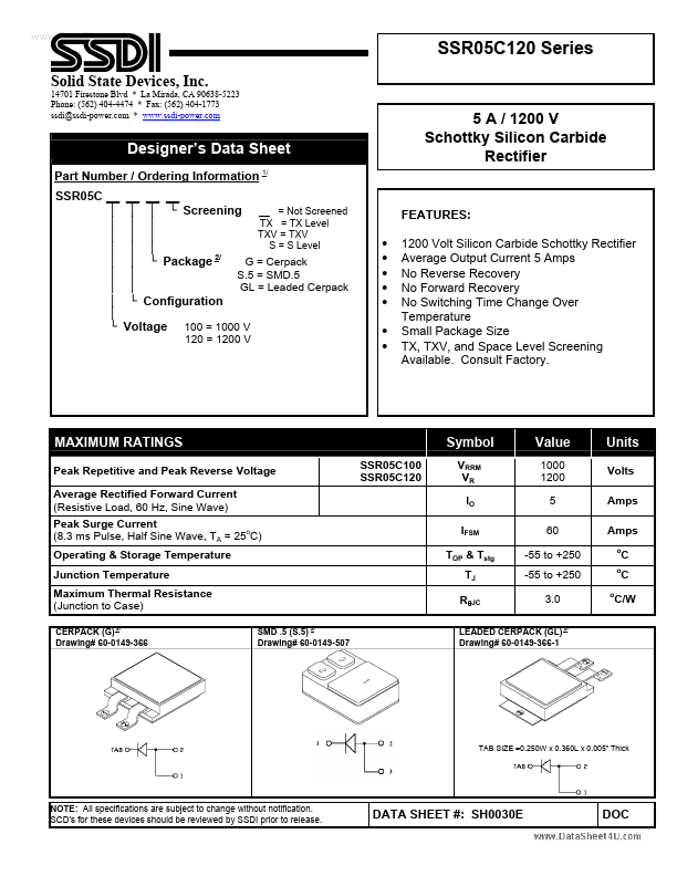 SSR05C120