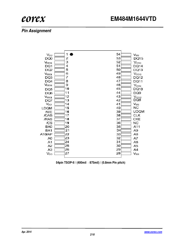 EM484M1644VTD