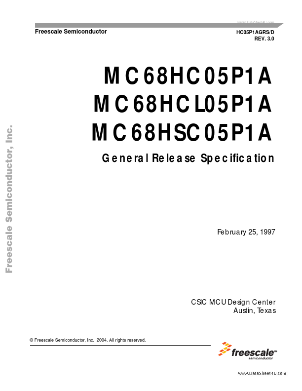 MC68HC05P1A