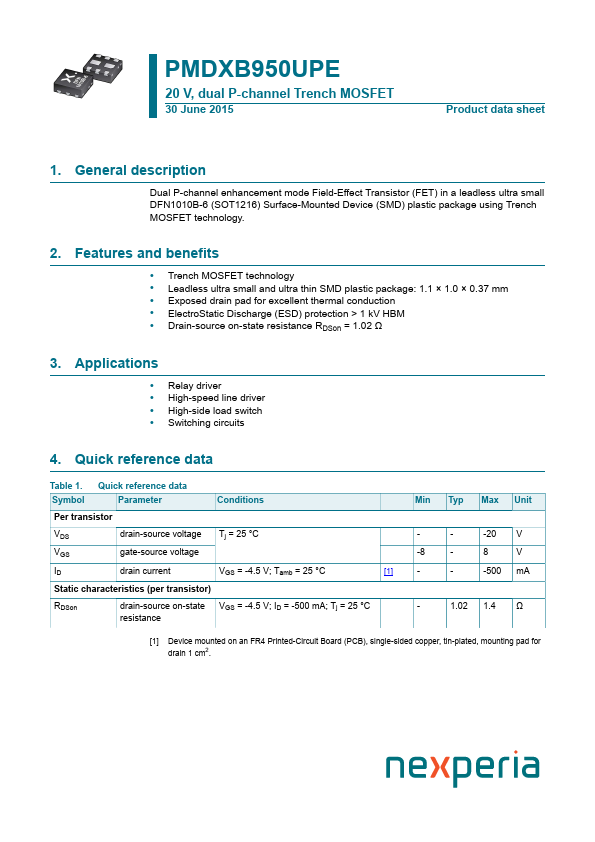 PMDXB950UPE