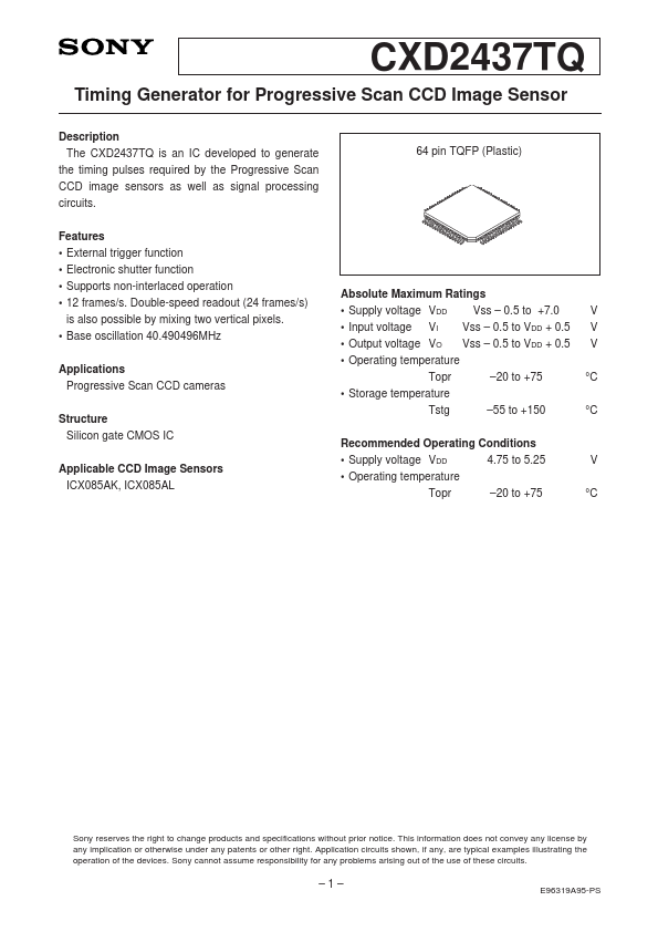 CXD2437TQ