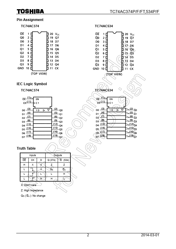 TC74AC534F