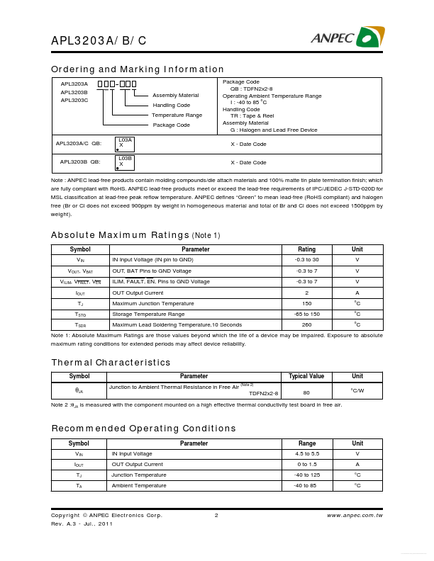 APL3203B