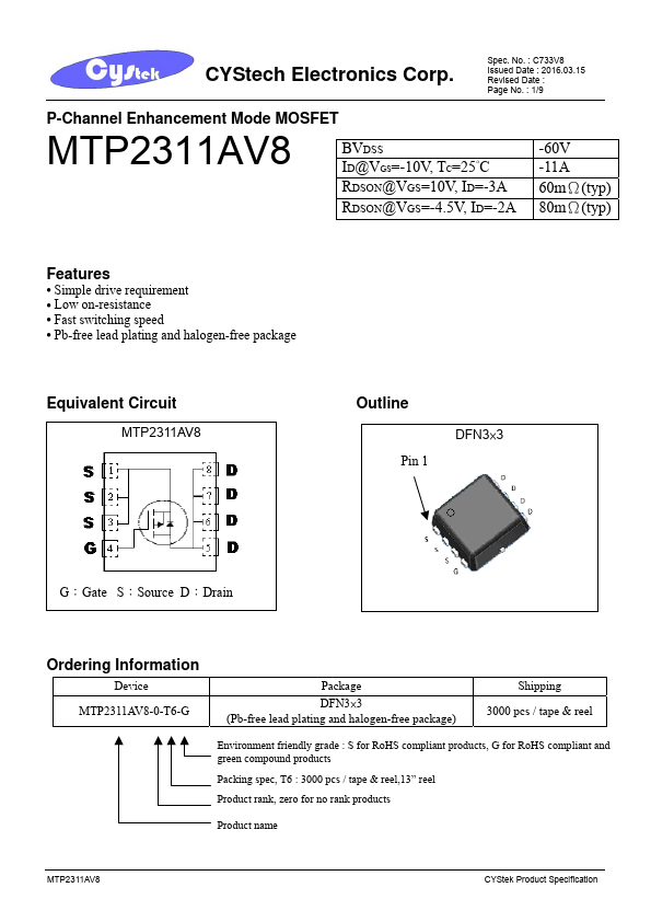 MTP2311AV8