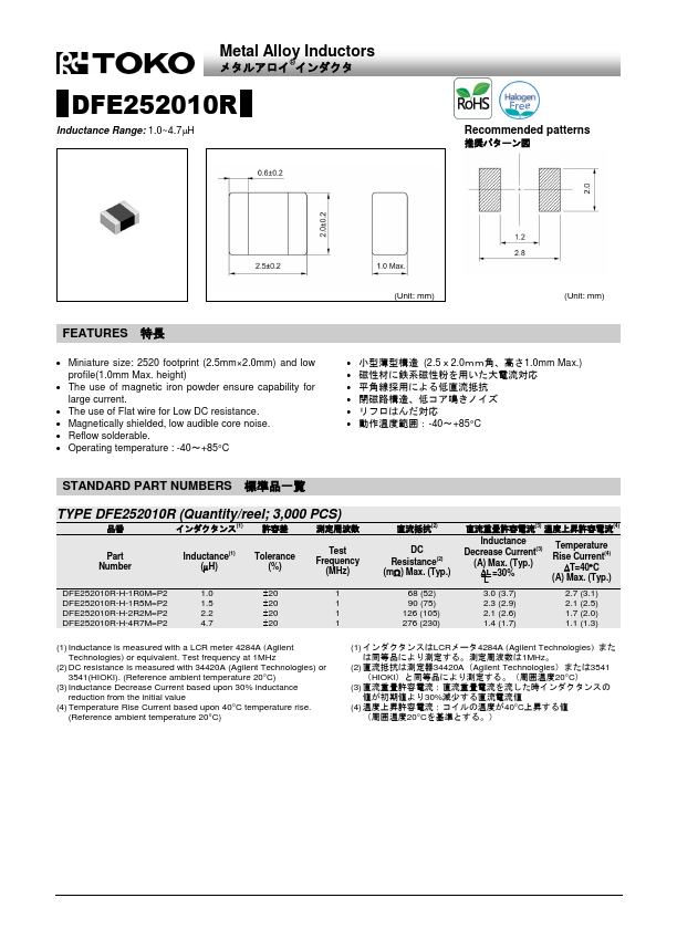 DFE252010R