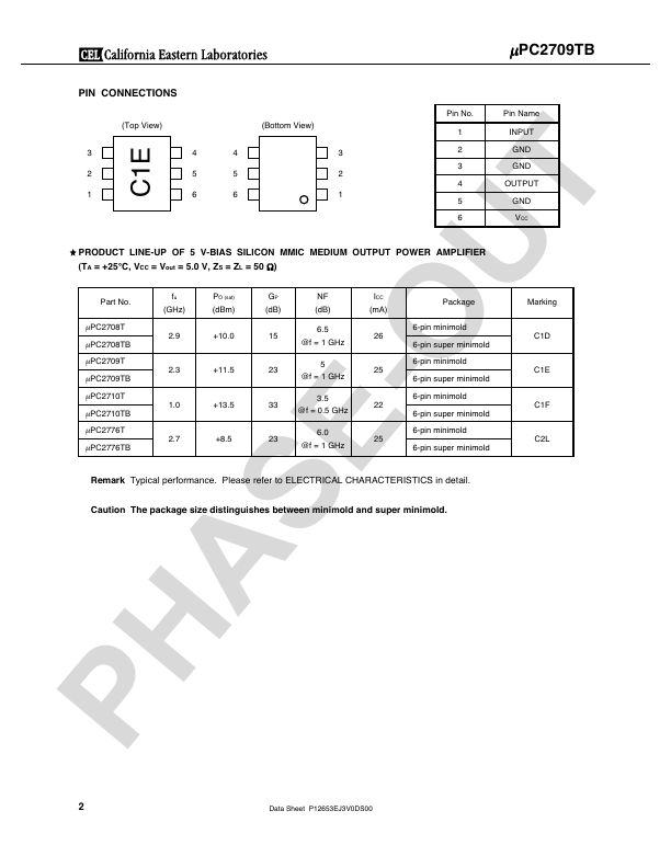 UPC2709TB