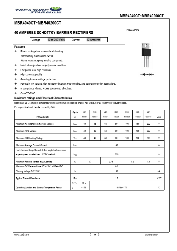 MBR4050CT