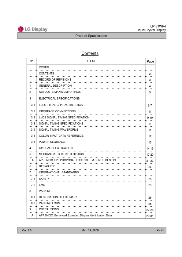 LP171WP4-TLQ1