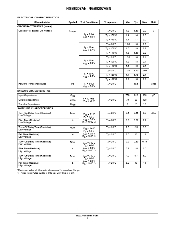 NGB8207ANT4G