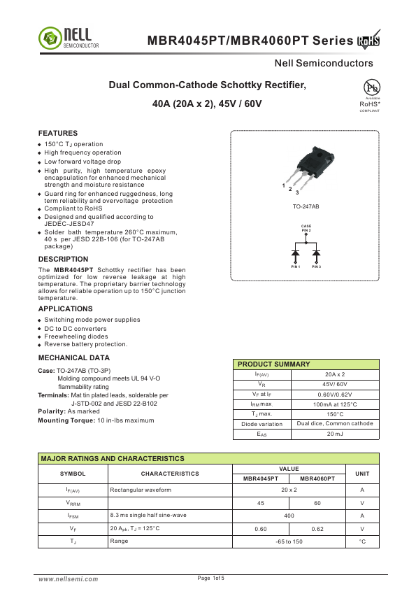 MBR4045PT