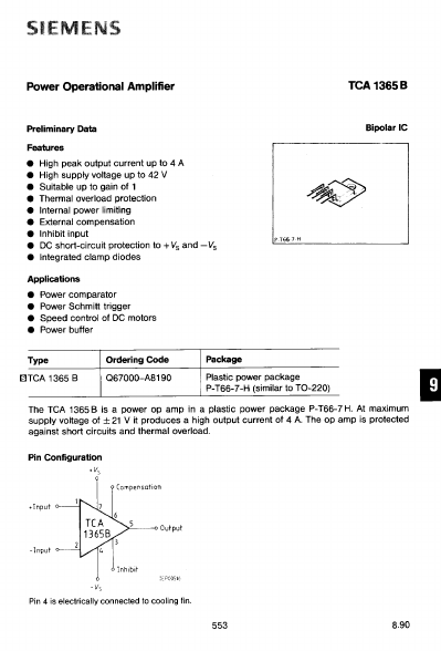 TCA1365B