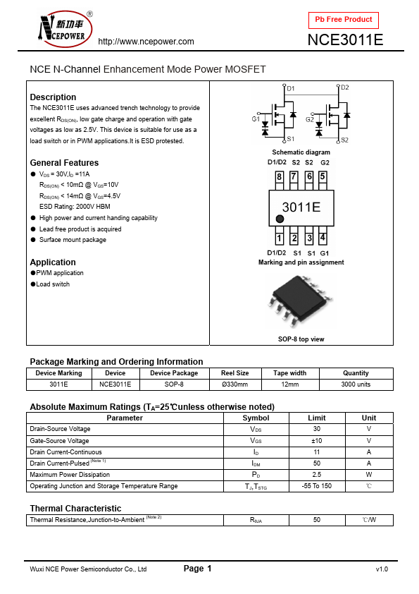 NCE3011E