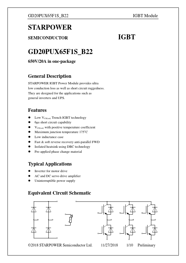 GD20PUX65F1S_B22 Datasheet Preview