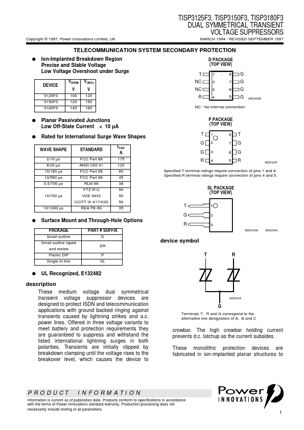 TISP3150F3