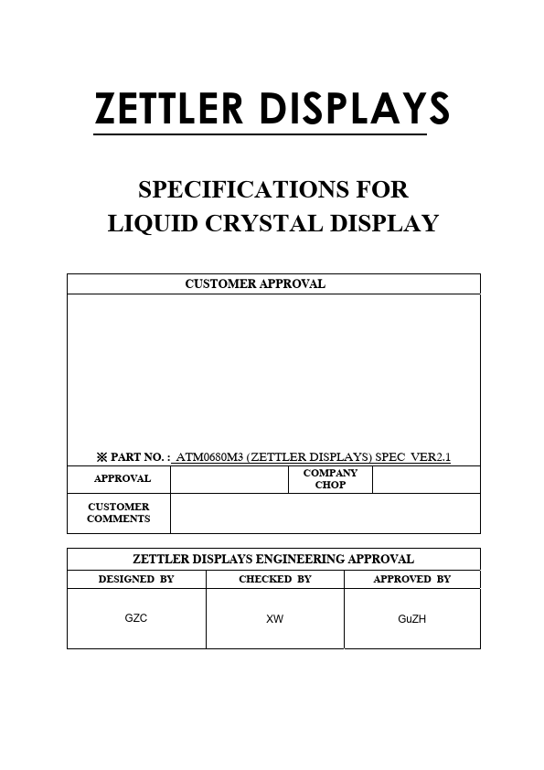 ATM0680M3 Datasheet Preview