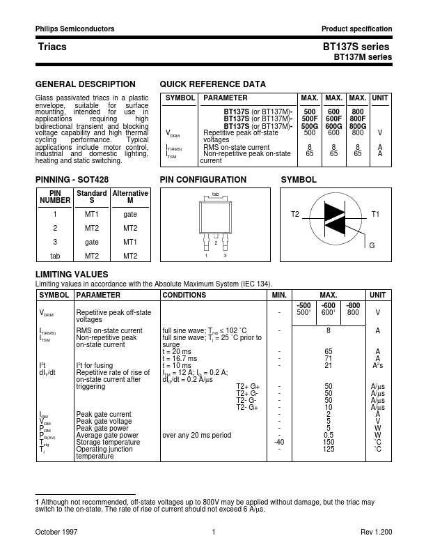 BT137M-600F