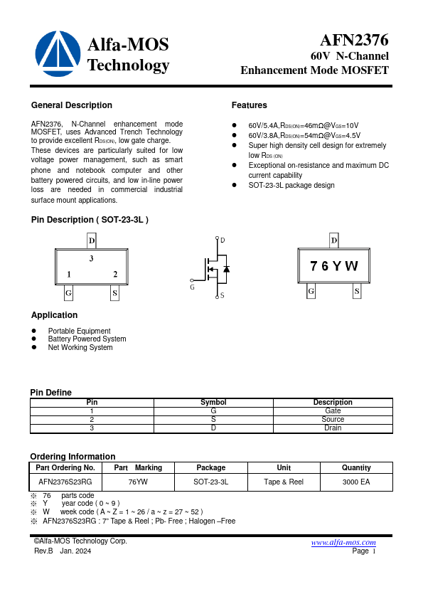 AFN2376 Datasheet Preview