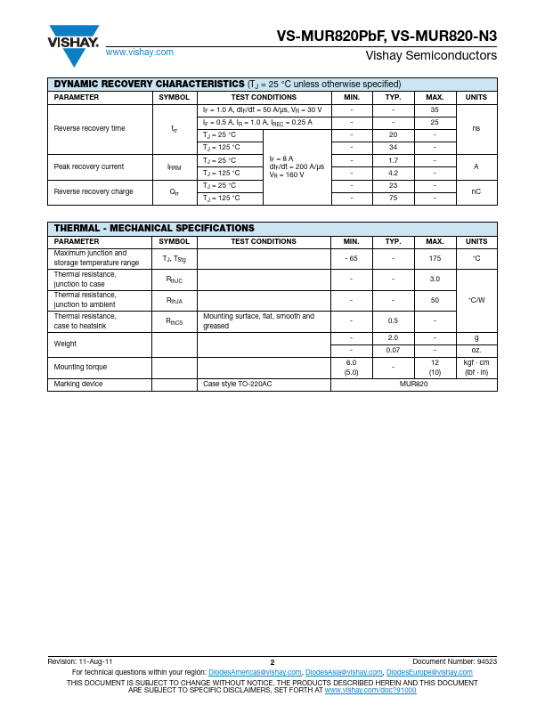 VS-MUR820-N3