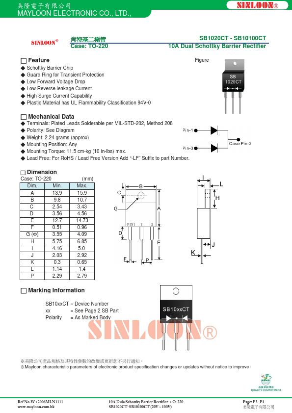 SB10100CT