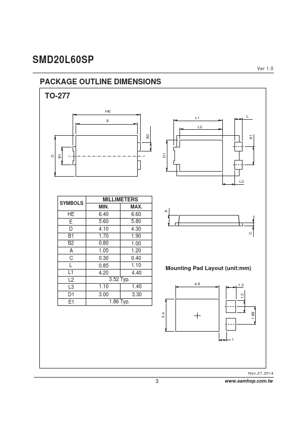 SMD20L60SP