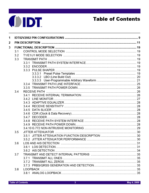 IDT82V2082