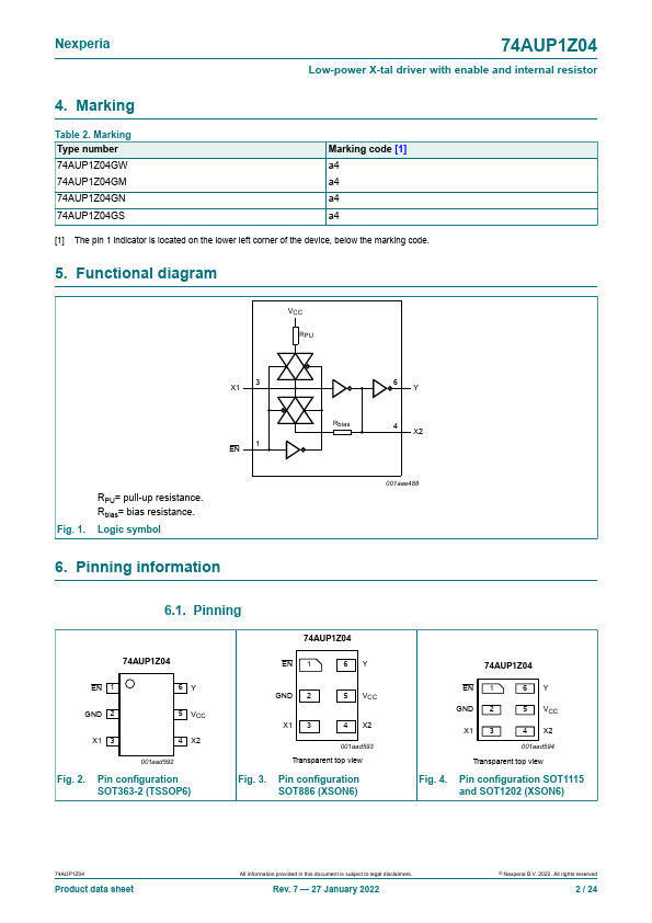 74AUP1Z04