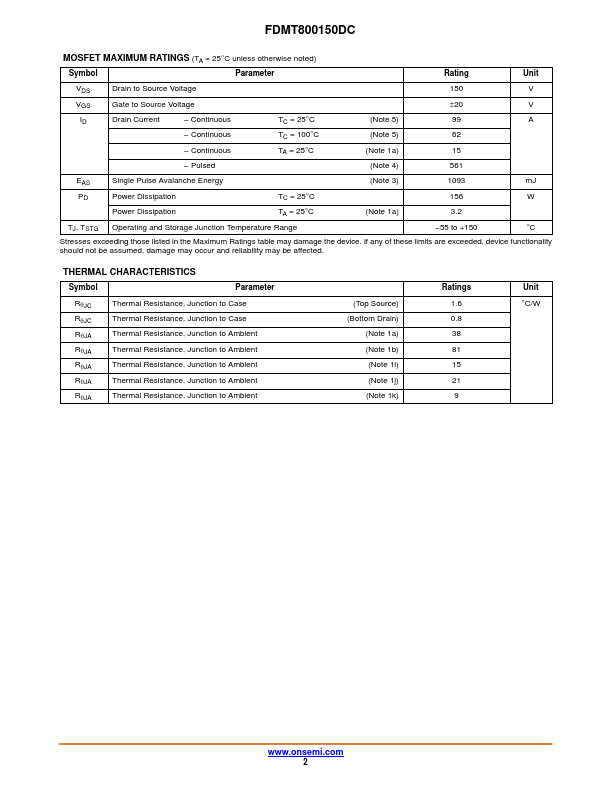 FDMT800150DC