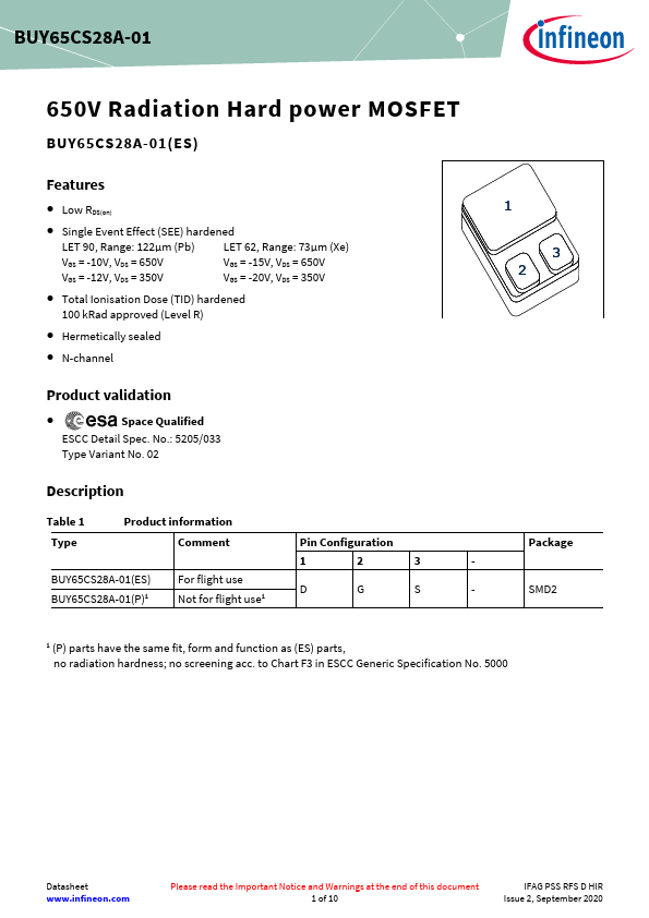 BUY65CS28A-01 Datasheet Preview