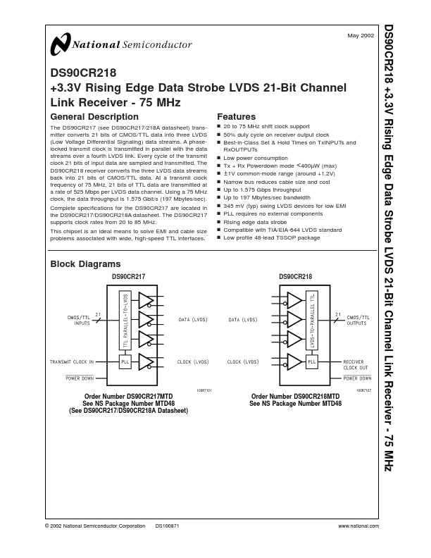 DS90CR218