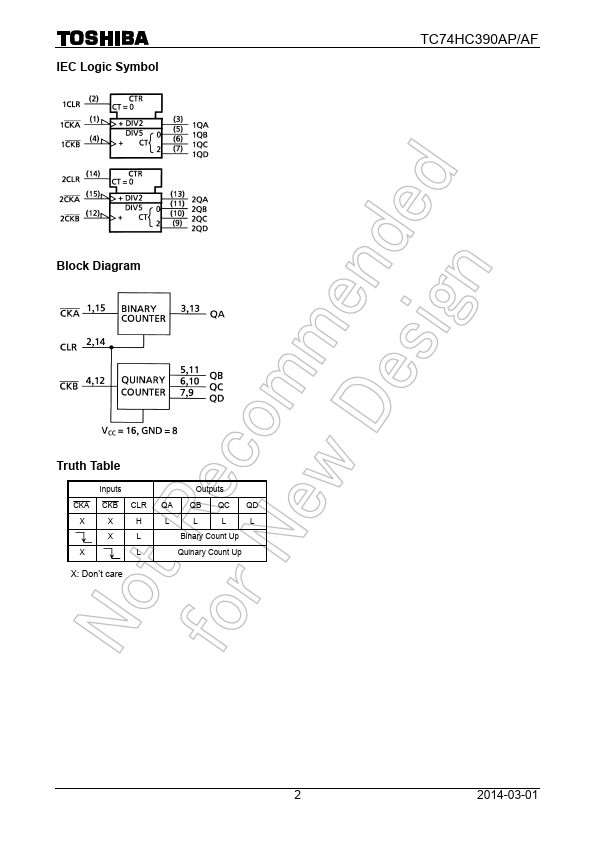 TC74HC390AF