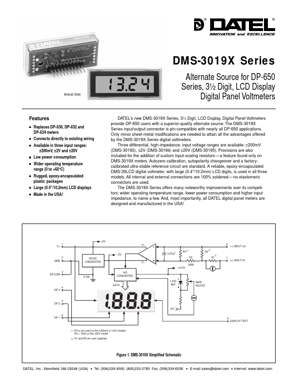 DMS-3019X