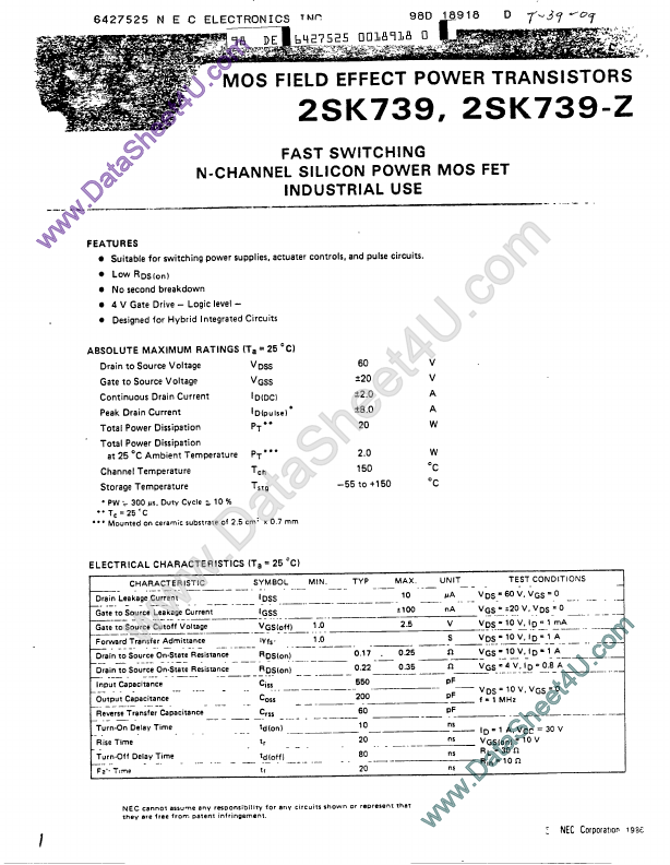 2SK739