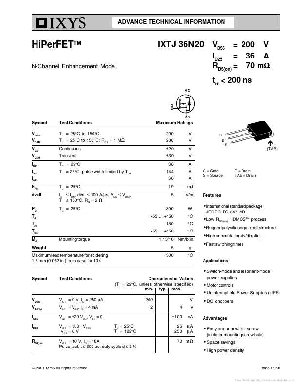 IXFJ36N30