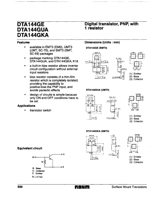 DTA144GE