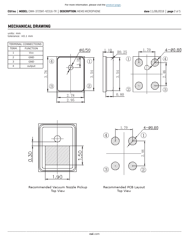 CMM-3729AT-42316-TR