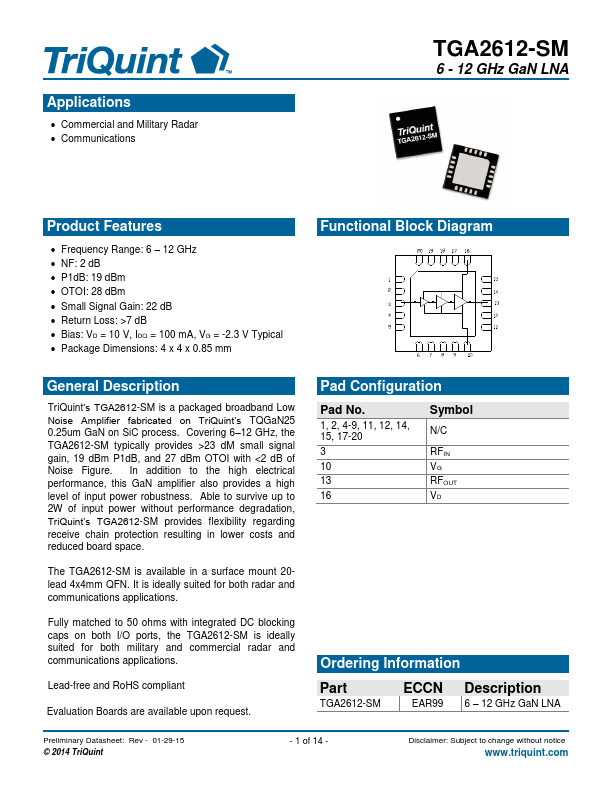 TGA2612-SM