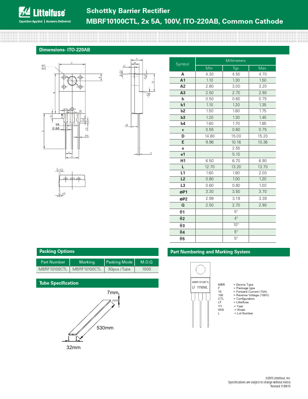 MBRF10100CTL